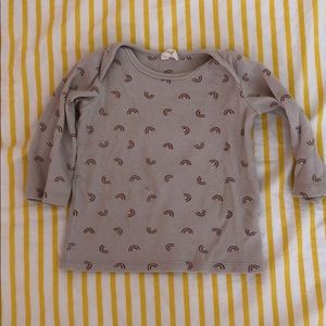 Quincy Mae ribbed long sleeve shirt size 2 years